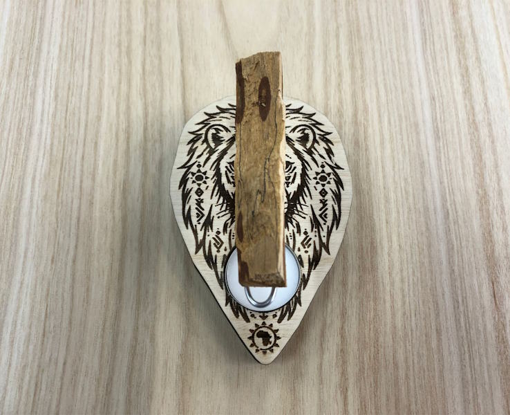 Quemador Palo Santo León del Atlas